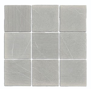 Wow Gea Carved Grey 12,1x12,1 /0,542m2/