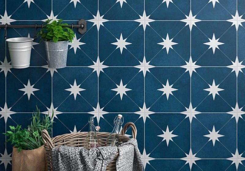 Geotiles Ponent Blue 22,3x22,3 płytka gresowa patchwork 132729