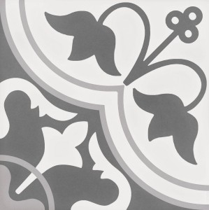 Wow Cement Tradition Decor 1 Grey 18,5x18,5 /0,413m2/