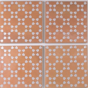 Wow Bejmat Decor Tan White 15x15 /0,482m2/