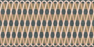 Płytki dekoracyjne ABK Wide&Style Mini Vol.2 Overlap 60x120 Decorato /1,44m2/