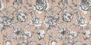 Płytki dekoracyjne ABK Wide&Style Mini Roses 60x120 Decorato /1,44m2/