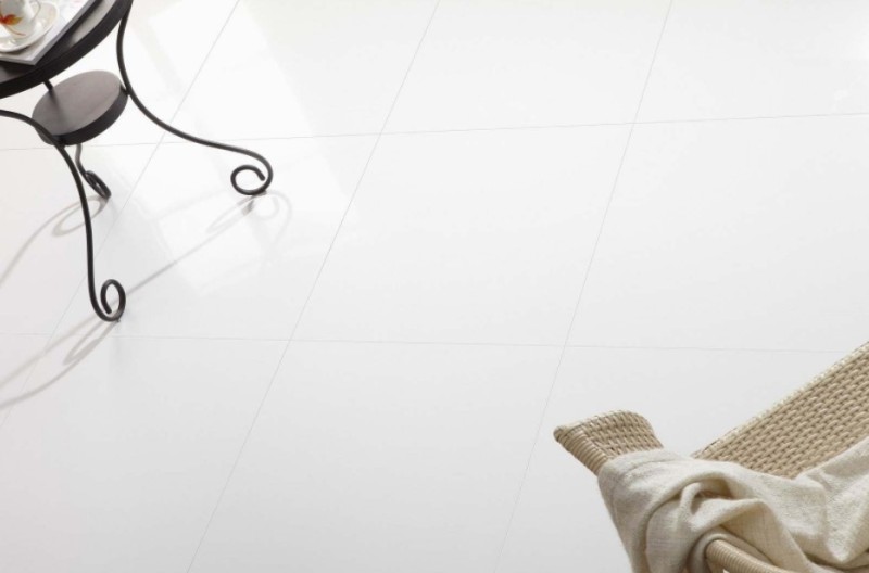 Płytki podłogowe gresowe białe Porcelanosa Extreme White P18567961 59,6x59,6 14848