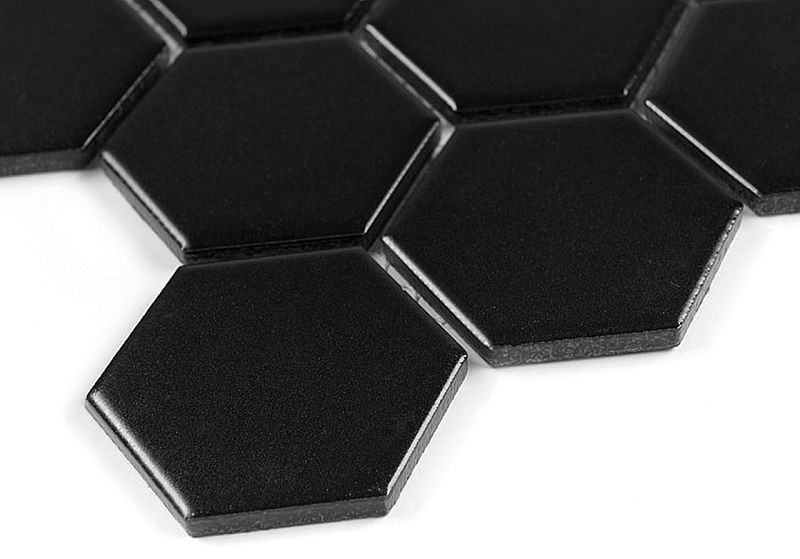 Dunin Hexagon Black Matt 51 28,2x27,1 mozaika matowa 103754