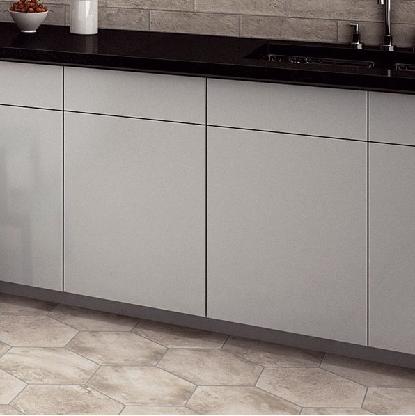Gresy przetarte heksagonalne szare Realonda Memphis Gris 33x28,5 37625