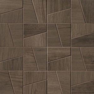 Płytki drewnopodobne Fap nestBrown Slash Mosaico Matt