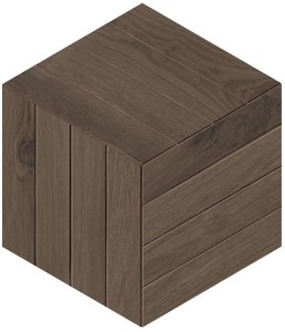 Płytki drewnopodobne Fap nestBrown Cube Mosaico Matt