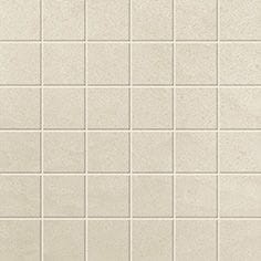 Płytki betonopodobne Atlas Concorde Kone White Mosaico 30x30 Matt /0,9m2/