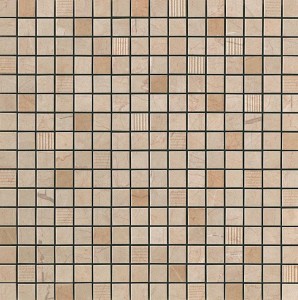 Płytki marmuropodobne Atlas Concorde Marvel Beige Mystery Mosaic 30,5x30,5 Lucida /0,558m2/