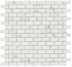 Płytki marmuropodobne Atlas Concorde Marvel Carrara P. Mosaico Burattato 29,8X29,8 Lappato /0,54m2/