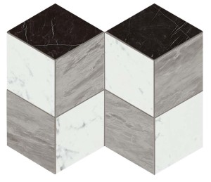 Płytki marmuropodobne Atlas Concorde Marvel Mosaico Esagono Geo Cold 25,4x35,2 Lappato /0,36m2/