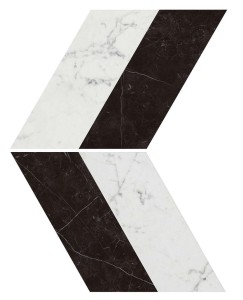Płytki marmuropodobne Atlas Concorde Marvel Chevron Cold 22,5X22,9 Lappato /0,31m2/