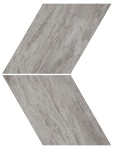 Płytki marmuropodobne Atlas Concorde Marvel Bardiglio Grey Chevron 22,5X22,9 Lappato /0,31m2/