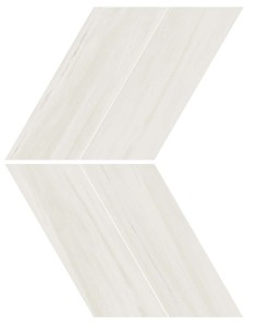 Płytki marmuropodobne Atlas Concorde Marvel Bianco Dolomite Chevron 22,5X22,9 Lappato /0,31m2/