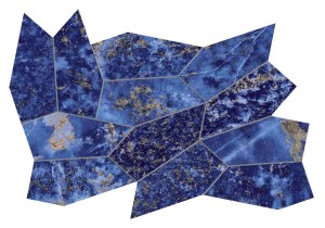 Płytki marmuropodobne Atlas Concorde Marvel Ultramarine Leaf 42,3x27,2 Lappato /0,69m2/