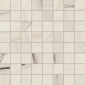 Płytki marmuropodobne Atlas Concorde Marvel Bianco Fantastico Mosaico 30x30 Matt /0,9m2/