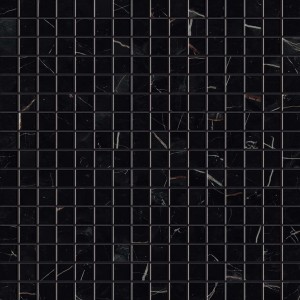 Płytki marmuropodobne Atlas Concorde Marvel Black Atlantis Mosaico 30x30 Lappato /0,9m2/