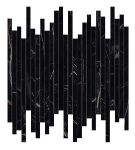 Płytki marmuropodobne Atlas Concorde Marvel Black Atlantis Line 30,5X26 Lappato /0,47m2/