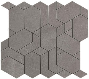 Płytki duże Atlas Concorde Boost Smoke Mosaico Shapes 31x33,5 Matt /0,623m2/
