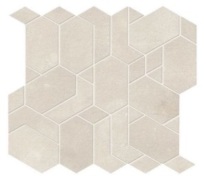 Płytki duże Atlas Concorde Boost White Mosaico Shapes 31x33,5 Matt /0,623m2/