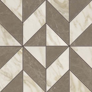 Płytki marmuropodobne Atlas Concorde Marvel Gris-Calacatta Mosaico Cubes 36,5x36,5 Lappato /0,532m2/