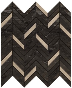 Płytki marmuropodobne Atlas Concorde Marvel Absolute Brown Mosaico Twill 30x31 Lappato /0,372m2/