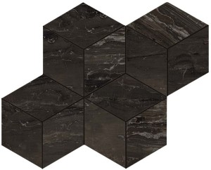 Płytki marmuropodobne Atlas Concorde Marvel Absolute Brown Mos. Esagono 30x35 Lappato /0,42m2/