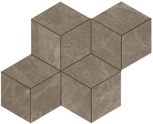 Płytki marmuropodobne Atlas Concorde Marvel Gris Supreme Mos. Esagono 30x35 Lappato /0,42m2/