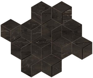 Płytki marmuropodobne Atlas Concorde Marvel Absolute Brown Mosaico 3D 30,5x26,4 Lappato /0,48m2/