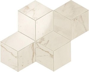 Płytki marmuropodobne Atlas Concorde Marvel Cremo Delicato Mos. Esagono 30x35 Lappato /0,42m2/