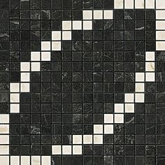 Płytki marmuropodobne Atlas Concorde Marvel Mosaico Circle 30x30 Lappato /0,72m2/