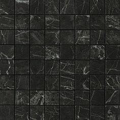 Płytki marmuropodobne Atlas Concorde Marvel Noir St.Laurent Mosaico 30x30 Matt /0,9m2/