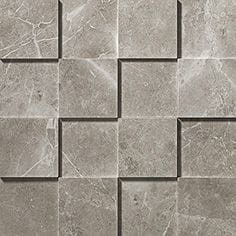 Płytki marmuropodobne Atlas Concorde Marvel Grey Fleury Mosaico 3D 30x30 Matt /0,54m2/