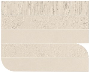 Płytki duże Atlas Concorde Boost Natural Kaolin Mosaico Piano Mix 50x40,5 Matt /0,594m2/