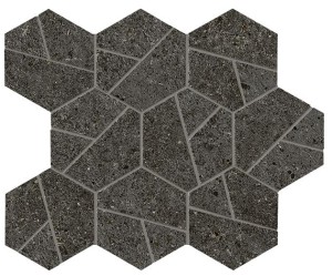 Płytki duże Atlas Concorde Boost Stone Tarmac Mosaico Hex 25,28,5 Matt /0,428m2/