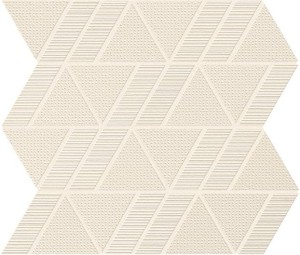 Płytki ścienne Atlas Concorde Aplomb Cream Mosaico Triangle 31,5x30,5 Matt /0,5764m2/
