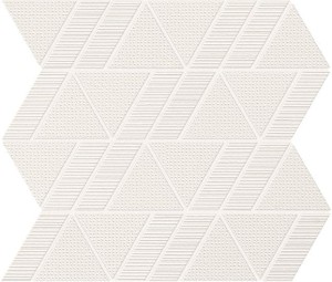 Płytki ścienne Atlas Concorde Aplomb White Mosaico Triangle 31,5x30,5 Matt /0,5764m2/