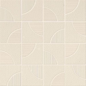 Płytki ścienne Atlas Concorde Aplomb Cream Mosaico Arch 32x32 Matt /0,6144m2/