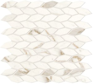 Płytki marmuropodobne Atlas Concorde Marvel Calacatta Prestigio Mos. Twist Silk 30,5x30,5 Silk /0,558m2/