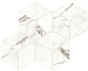 Płytki marmuropodobne Atlas Concorde Marvel Statuario Supremo Mos. Esagono 30x35 Matt /0,42m2/