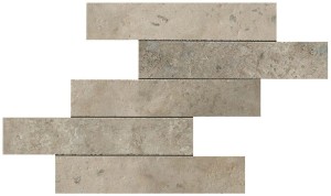 Płytki Cotto Atlas Concorde Aix Cendre Brick Tumbled 37x37 Matt /1,0952m2/