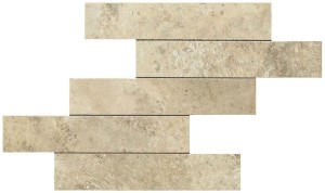 Płytki Cotto Atlas Concorde Aix Blanc Brick Tumbled 37x37 Matt /1,0952m2/