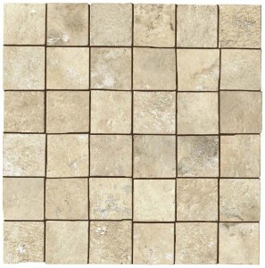 Płytki Cotto Atlas Concorde Aix Blanc Mosaico Tumbled 30x30 Matt /0,9m2/