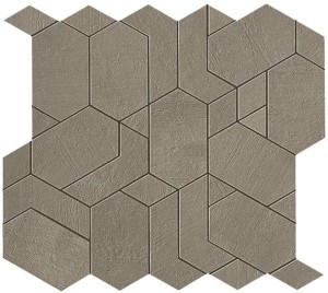Płytki duże Atlas Concorde Boost Pro Taupe Mosaico Shapes 31x33,5 Matt /0,623m2/