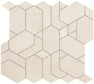 Płytki duże Atlas Concorde Boost Pro Ivory Mosaico Shapes 31x33,5 Matt /0,623m2/