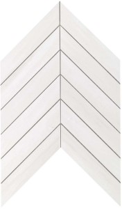 Płytki marmuropodobne Atlas Concorde Marvel Bianco Dolomite Chevron Wall 30,5x25 Lucida /0,4575m2/