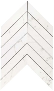 Płytki marmuropodobne Atlas Concorde Marvel Carrara Pure Chevron Wall 30,5x25 Lucida /0,4575m2/