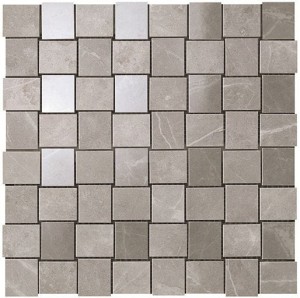 Płytki marmuropodobne Atlas Concorde Marvel Grey Fleury Net Mosaic 30,5x30,5 Lucida /0,558m2/