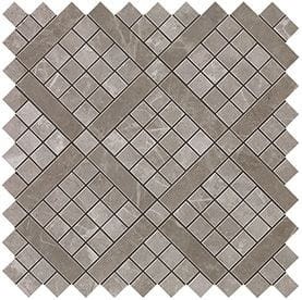 Płytki marmuropodobne Atlas Concorde Marvel Grey Fleury Diagonal Mosaic 30,5x30,5 Lucida /0,558m2/