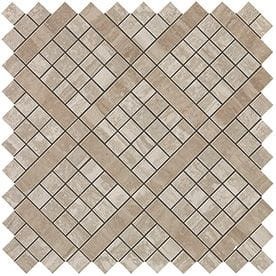 Płytki marmuropodobne Atlas Concorde Marvel Travertino Silver Diagonal Mosaic 30,5x30,5 Lucida /0,558m2/